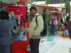 A Day Out With His Cute  Girlfriend