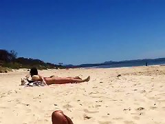 Flashing Teens At Clothed Beach #1