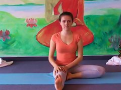 Very Sexy And Cute Teen Doing Yoga