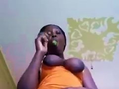 Horny Young Ebony Wants A Penis