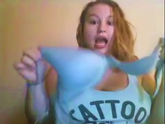 Chubby Teen Shows Me Her Tits