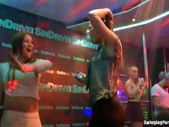 Teen Sluts In Skimpy Clothes Dancing And Getting Soaking Wet
