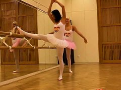 Two Naughty Ballet Dancers Go Down On Each Other