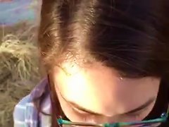 Teen Girl Outdoor Blowjob And Swallow