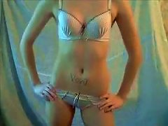 Slim Ex Gf Dances And Strips In Amazing Homemade Solo